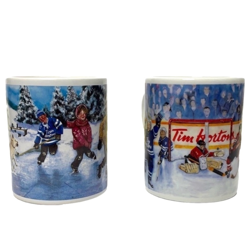 Tim Horton Mugs (2) collectors series #002 Winning Goal